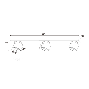 ^ΕΠΙΤΟΙΧΟ Φ/Σ LED 15W COB 80° 3000K 1200LM ΜΑΥΡΟ ΑΛΟΥΜΙΝΙΟ 54X7XH10CM PLUTO ^ΕΠΙΤΟΙΧΟ Φ/Σ LED 15W COB 80° 3000K 1200LM ΜΑΥΡΟ ΑΛΟΥΜΙΝΙΟ 54X7XH10CM PLUTO