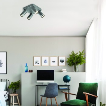 ^ΕΠΙΤΟΙΧΟ Φ/Σ 4XGU10 DIVINO ΓΚΡΙ ΑΛΟΥΜΙΝΙΟ IP20 21X21X13,5CM ^ΕΠΙΤΟΙΧΟ Φ/Σ 4XGU10 DIVINO ΓΚΡΙ ΑΛΟΥΜΙΝΙΟ IP20 21X21X13,5CM