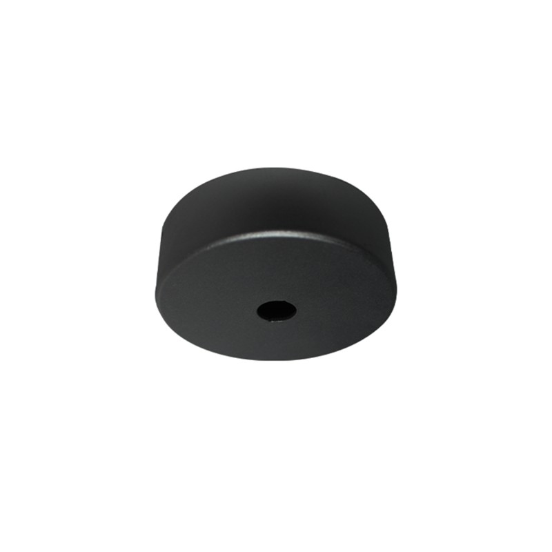 CEILING MATT BLACK ROSET Φ80Χ30mm