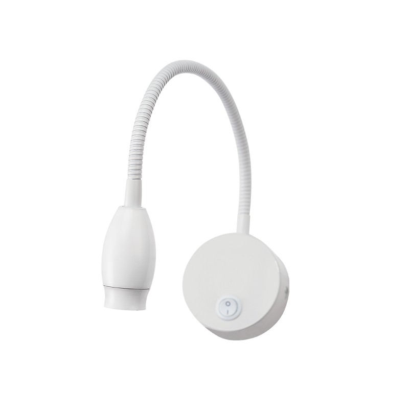 ΕΠΙΤΟΙΧΟ ΣΠΟΤ ΣΠΙΡΑΛ LED 3W ΜΑΤ ΛΕΥΚΟ 50° 210Lm 3.000Κ 230V SWAN ΕΠΙΤΟΙΧΟ ΣΠΟΤ ΣΠΙΡΑΛ LED 3W ΜΑΤ ΛΕΥΚΟ 50° 210Lm 3.000Κ 230V SWAN