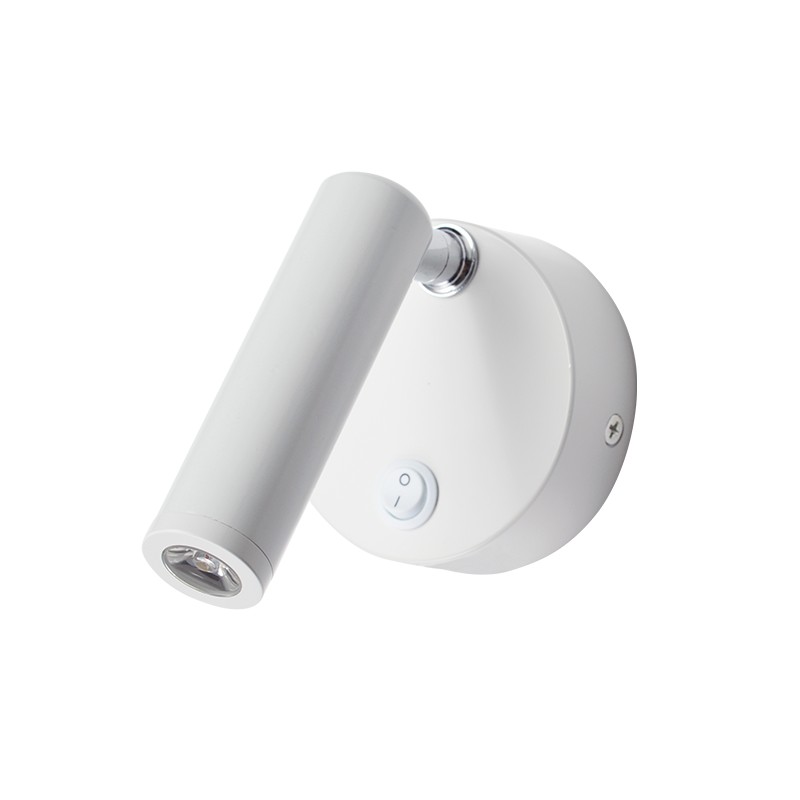 ΕΠΙΤΟΙΧΟ Φ/Σ LED 3W ΜΑΤ ΛΕΥΚΟ ΚΙΝΗΤΟ 50° 210Lm 4.000Κ 230V INYOKA2 ΕΠΙΤΟΙΧΟ Φ/Σ LED 3W ΜΑΤ ΛΕΥΚΟ ΚΙΝΗΤΟ 50° 210Lm 4.000Κ 230V INYOKA2