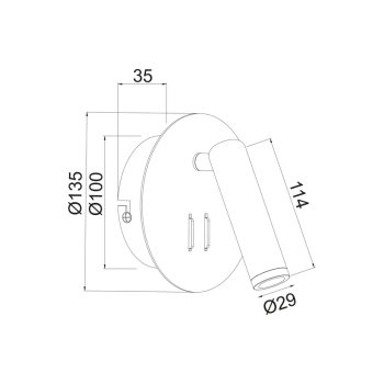 ΕΠΙΤΟΙΧΟ Φ/Σ LED 3+4W 3000K 280LM ΛΕΥΚΟ ΜΕΤΑΛΛΙΚΟ D13,5X7CM ZEUS ΕΠΙΤΟΙΧΟ Φ/Σ LED 3+4W 3000K 280LM ΛΕΥΚΟ ΜΕΤΑΛΛΙΚΟ D13,5X7CM ZEUS