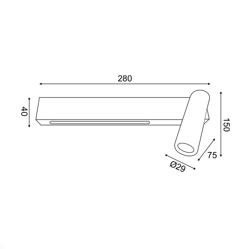 ΕΠΙΤΟΙΧΟ Φ/Σ LED 12W 3200K 980LM HERMES ΜΑΥΡΟ ΜΕΤ/ΚΟ 28Χ11Χ8CM ΔΕΞΙΑ ΕΠΙΤΟΙΧΟ Φ/Σ LED 12W 3200K 980LM HERMES ΜΑΥΡΟ ΜΕΤ/ΚΟ 28Χ11Χ8CM ΔΕΞΙΑ