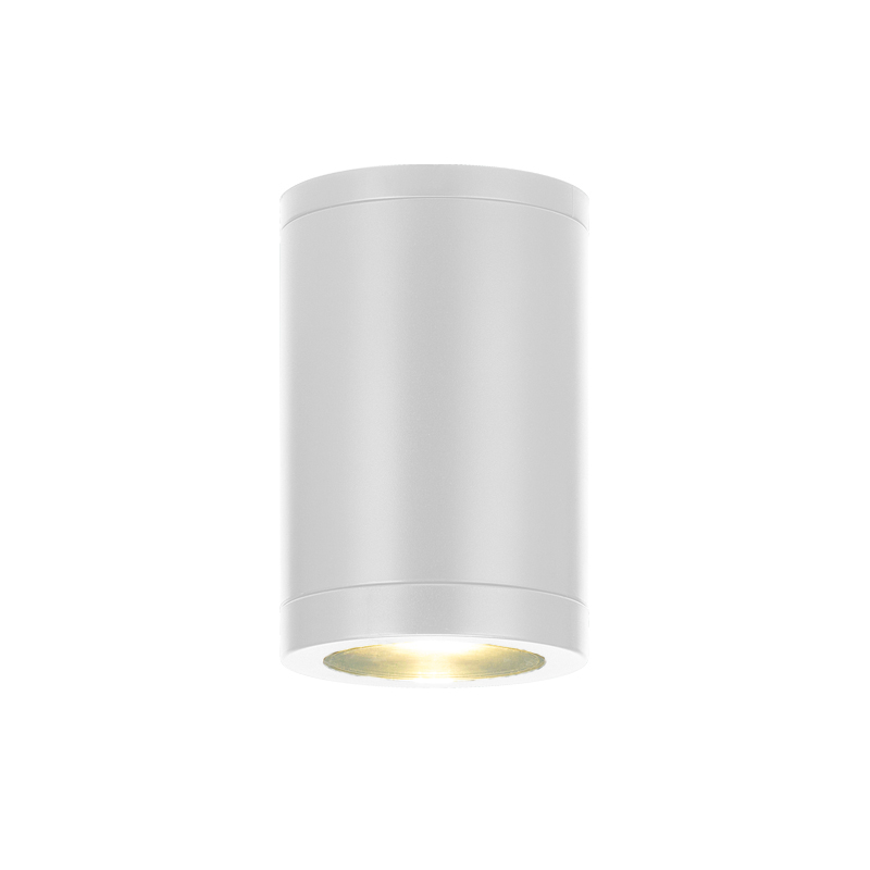 GU10  ROUND CEILING LUMINAIRE 230V AC MATT WHITE IP65 GU10 MAX.7W