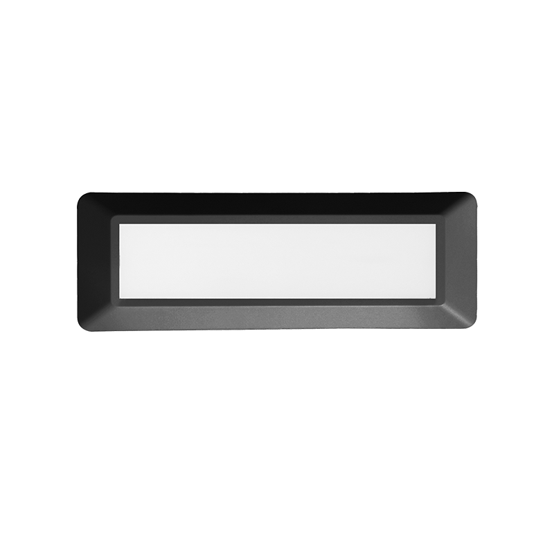 LED WALL RECTANGLE LUMINAIRE DARK GREY 230V AC IP65 4W 3000K 290LM RA80 LED WALL RECTANGLE LUMINAIRE DARK GREY 230V AC IP65 4W 3000K 290LM RA80
