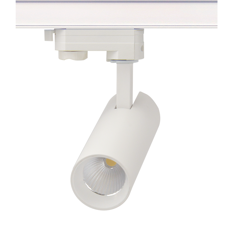 SAND WHITE LED TRACK LUMINAIRE 10W 3000K 3-PHASE 36° 1000LM 230V AC Ra80 Φ55*153MM 5YRS SAND WHITE LED TRACK LUMINAIRE 10W 3000K 3-PHASE 36° 1000LM 230V AC Ra80 Φ55*153MM 5YRS