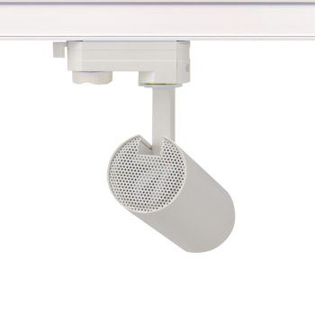 SAND WHITE LED TRACK LUMINAIRE 10W 3000K 3-PHASE 36° 1000LM 230V AC Ra80 Φ55*153MM 5YRS SAND WHITE LED TRACK LUMINAIRE 10W 3000K 3-PHASE 36° 1000LM 230V AC Ra80 Φ55*153MM 5YRS