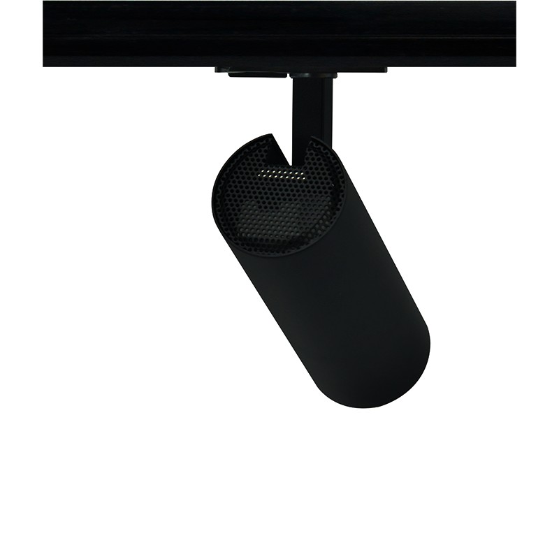 SAND BLACK LED TRACK LUMINAIRE 10W 4000K 1-PHASE 36° 1050LM 230V AC Ra80 Φ55*153MM 5YRS SAND BLACK LED TRACK LUMINAIRE 10W 4000K 1-PHASE 36° 1050LM 230V AC Ra80 Φ55*153MM 5YRS