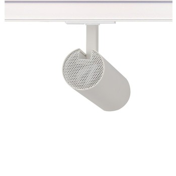 SAND WHITE LED TRACK LUMINAIRE 10W 4000K 1-PHASE 36° 1050LM 230V AC Ra80 Φ55*153MM 5YRS SAND WHITE LED TRACK LUMINAIRE 10W 4000K 1-PHASE 36° 1050LM 230V AC Ra80 Φ55*153MM 5YRS