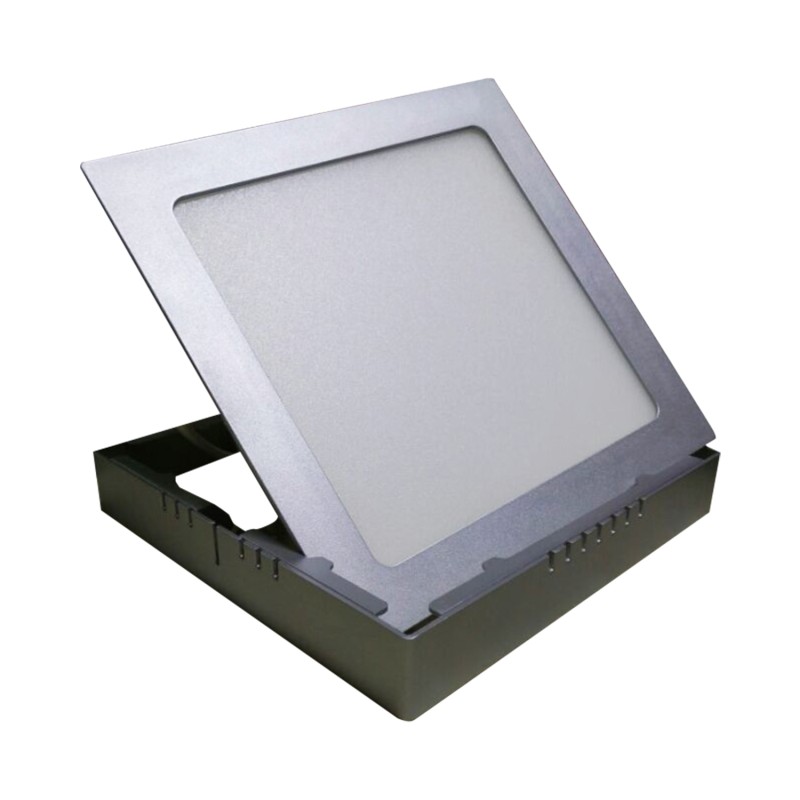 NETTO SILVER LED SQUARE SLIMPANEL 14W 4000K 970Lm230V 170X170 Ra80 NETTO SILVER LED SQUARE SLIMPANEL 14W 4000K 970Lm230V 170X170 Ra80
