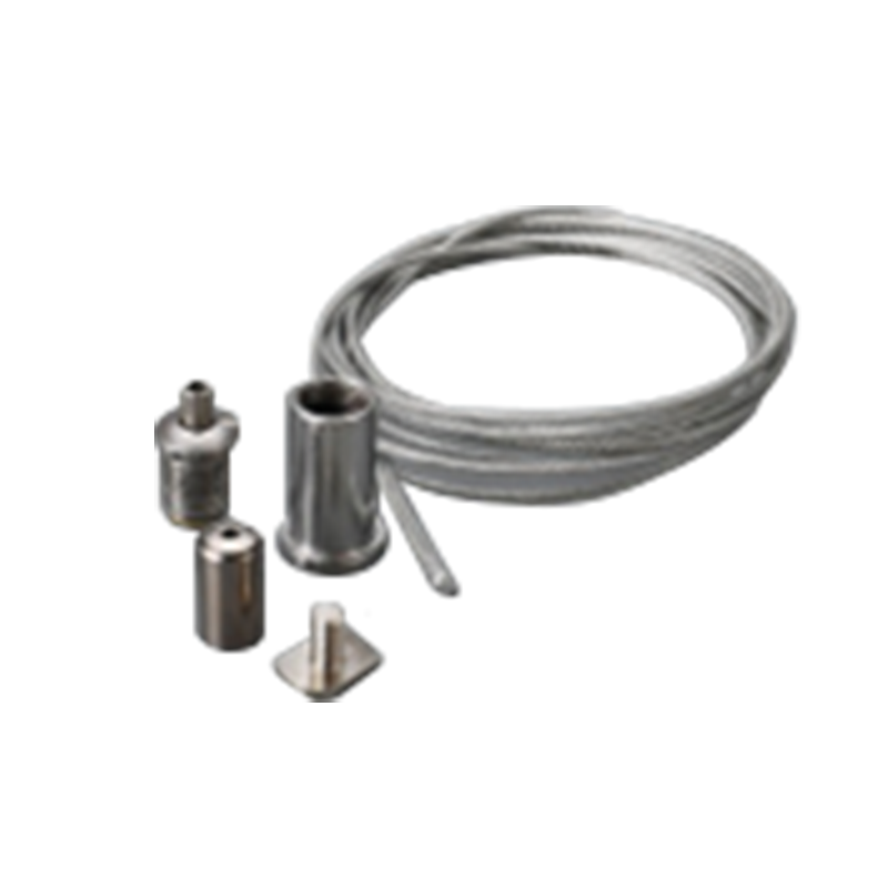 HANGING KIT FOR PROFILES WITH 1PC STEEL WIRE 2M & INSTALLATION ACCESSORIES HANGING KIT FOR PROFILES WITH 1PC STEEL WIRE 2M & INSTALLATION ACCESSORIES