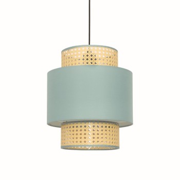 ^ΚΡΕΜΑΣΤΟ Φ/Σ 1ΧΕ27 NISYROS ΒΕΡΑΜΑΝ ΥΦΑΣΜΑ+ΨΑΘΑ ΡΑΤΑΝ D30XH150CM