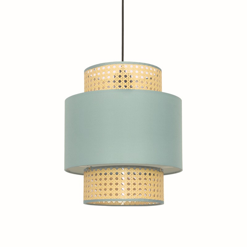 ^ΚΡΕΜΑΣΤΟ Φ/Σ 1ΧΕ27 NISYROS ΒΕΡΑΜΑΝ ΥΦΑΣΜΑ+ΨΑΘΑ ΡΑΤΑΝ D30XH150CM