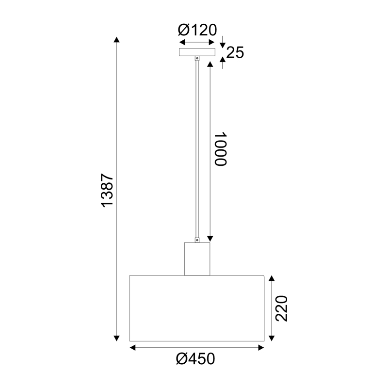 ^ΚΡΕΜΑΣΤΟ Φ/Σ 1ΧΕ27 CHIOS ΚΡΕΜ ΥΦΑΣΜΑ+ΞΥΛΟ D45XH140CM ^ΚΡΕΜΑΣΤΟ Φ/Σ 1ΧΕ27 CHIOS ΚΡΕΜ ΥΦΑΣΜΑ+ΞΥΛΟ D45XH140CM