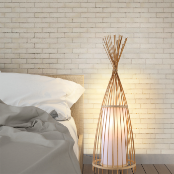 ^ΕΠΙΔΑΠΕΔΙΟ Φ/Σ 1ΧΕ27 BAMBOO D30XH100CM SERIFOS ^ΕΠΙΔΑΠΕΔΙΟ Φ/Σ 1ΧΕ27 BAMBOO D30XH100CM SERIFOS