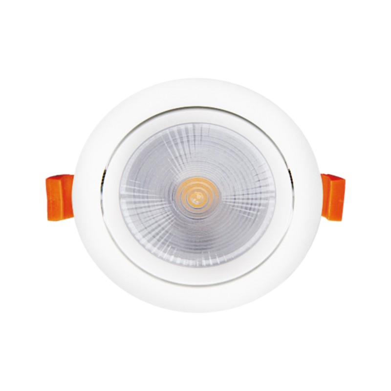 Υ/Κ LED COB ROUND SLIM PANEL 10W 24° 4000K 850Lm 230V Φ85 Ra80