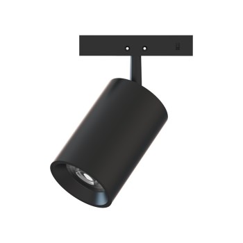 ΜΙΝΙ ΜΑΥΡΟ ΜΑΓΝΗΤΙΚΟ ΣΠΟΤ 24V DC 5W 4000K 530LM 24° RA90 5YRS Φ35,5*55(81)ΜΜ