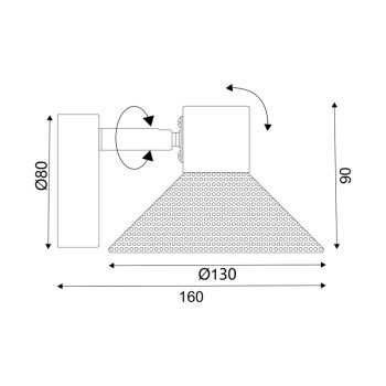 ΕΠΙΤΟΙΧΟ Φ/Σ 1ΧΕ14 PALOMA ΛΕΥΚΟ ΜΕΤΑΛΛΙΚΟ 16X13X9CM ΕΠΙΤΟΙΧΟ Φ/Σ 1ΧΕ14 PALOMA ΛΕΥΚΟ ΜΕΤΑΛΛΙΚΟ 16X13X9CM