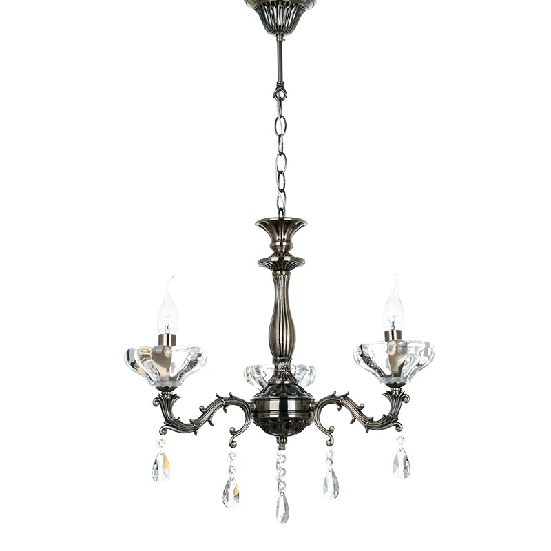 ΚΡΕΜΑΣΤΟ Φ/Σ 3ΧΕ14 ΜΕΤΑΛΛΙΚΟ ΜΠΡΟΝΖΕ+ΚΡΥΣΤΑΛΛΟ Φ54ΧΗ130CM SARTO ΚΡΕΜΑΣΤΟ Φ/Σ 3ΧΕ14 ΜΕΤΑΛΛΙΚΟ ΜΠΡΟΝΖΕ+ΚΡΥΣΤΑΛΛΟ Φ54ΧΗ130CM SARTO