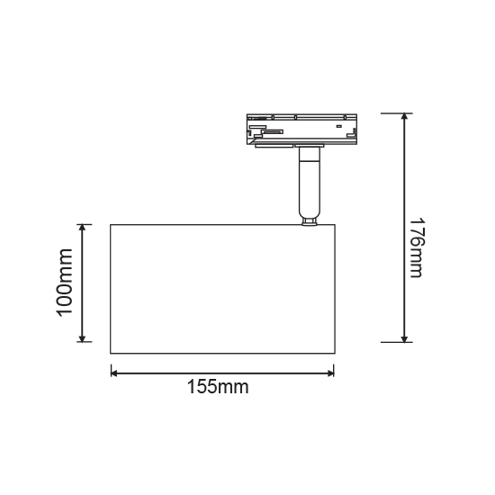 ^TRACK SPOT PAR 3C WHITE No68 ^TRACK SPOT PAR 3C WHITE No68