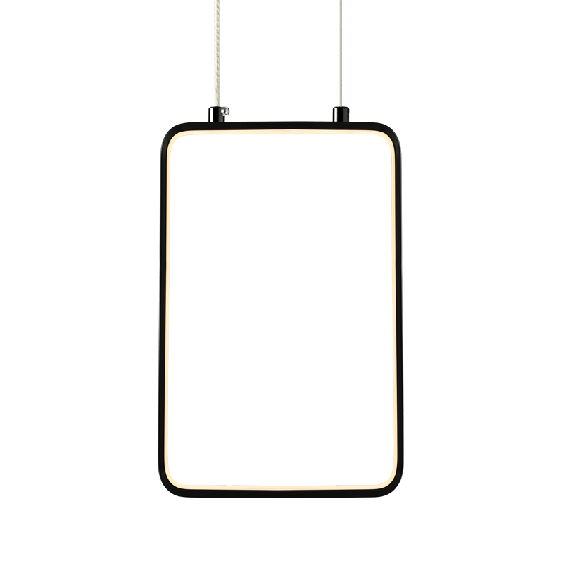 ^ΚΡΕΜΑΣΤΟ Φ/Σ LED 11W 3000K 1044LM ΜΑΥΡΟ ΜΕΤΑΛΛΙΚΟ 18X11XH136CM SYMETRIA