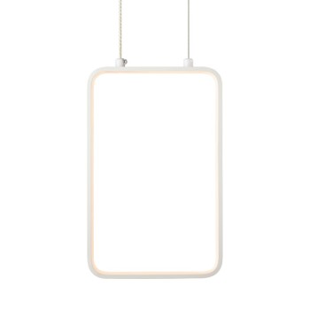 ^ΚΡΕΜΑΣΤΟ Φ/Σ LED 11W 3000K 1044LM ΛΕΥΚΟ ΜΕΤΑΛΛΙΚΟ 18X11XH136CM SYMETRIA