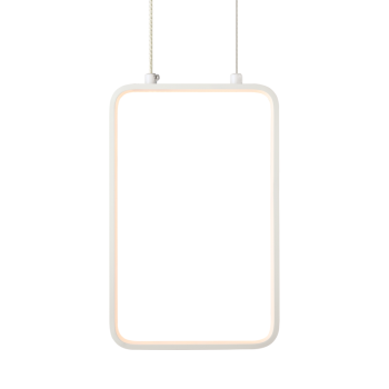 ^ΚΡΕΜΑΣΤΟ Φ/Σ LED 11W 3000K 1044LM ΛΕΥΚΟ ΜΕΤΑΛΛΙΚΟ 18X11XH136CM SYMETRIA