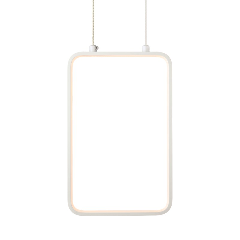 ^ΚΡΕΜΑΣΤΟ Φ/Σ LED 11W 3000K 1044LM ΛΕΥΚΟ ΜΕΤΑΛΛΙΚΟ 18X11XH136CM SYMETRIA