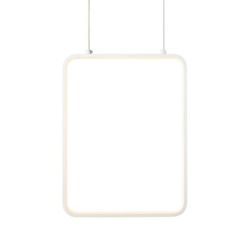 ^ΚΡΕΜΑΣΤΟ Φ/Σ LED 15W 3000K 1390LM ΛΕΥΚΟ ΜΕΤΑΛΛΙΚΟ 26X14XH142CM SYMETRIA