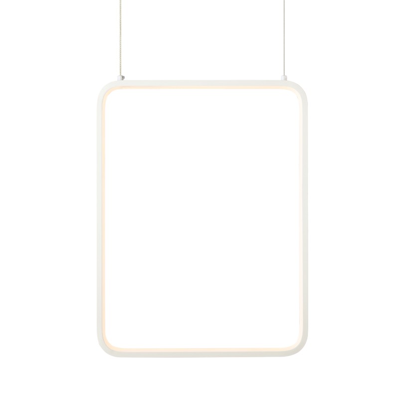 ^ΚΡΕΜΑΣΤΟ Φ/Σ LED 19W 3000K 1820LM ΛΕΥΚΟ ΜΕΤΑΛΛΙΚΟ 36X14XH1520CM SYMETRIA