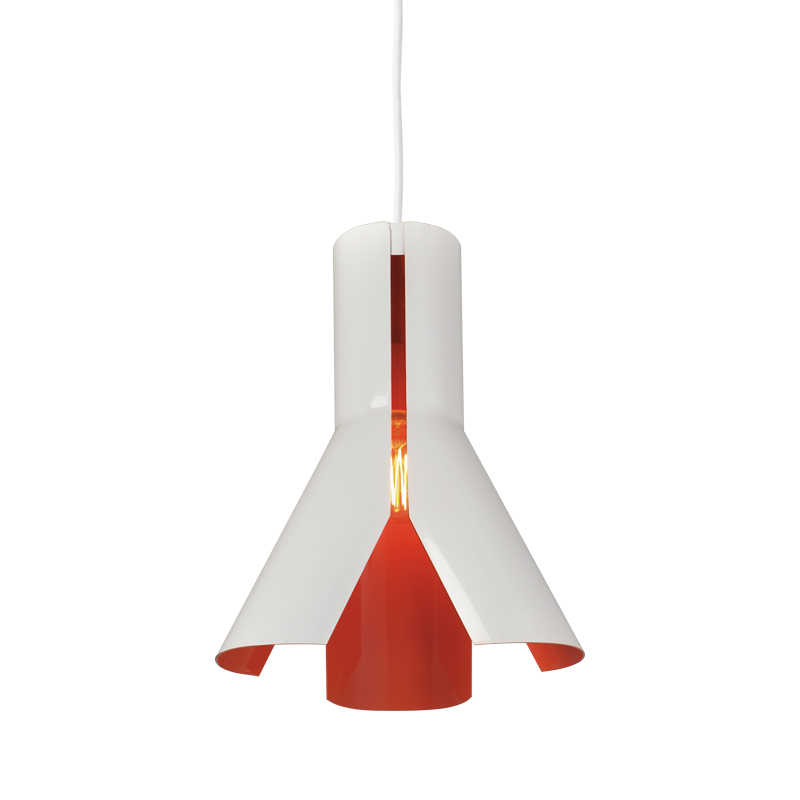 NETTO ΚΡΕΜΑΣΤΟ Φ/Σ 1ΧΕ27 ΜΕΤΑΛΛΙΚΟ ΛΕΥΚΟ+ΠΟΡΤΟΚΑΛΙ Φ30ΧΗ83,4CM