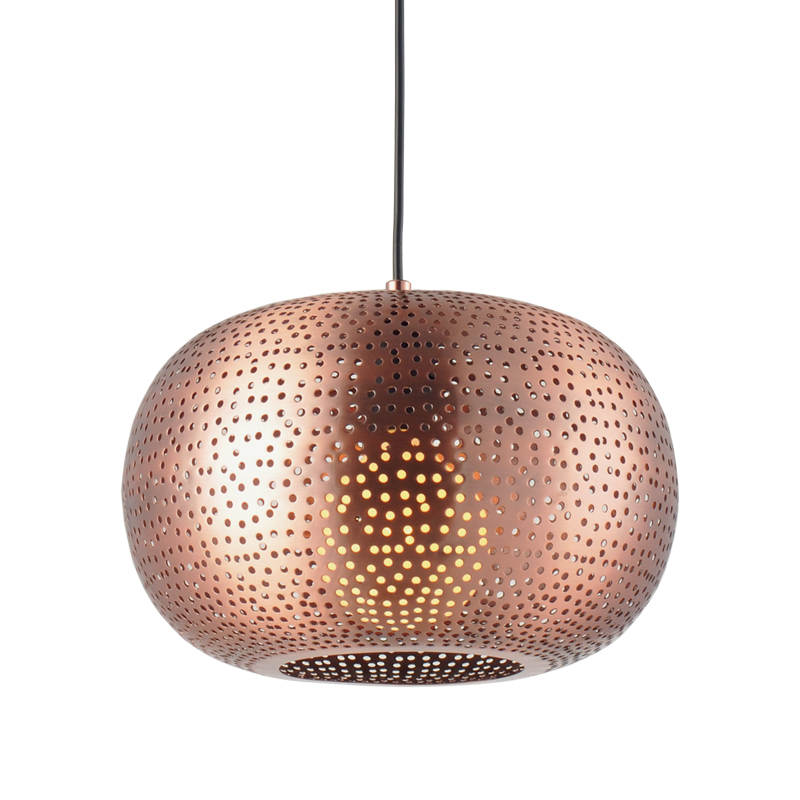 NETTO ΚΡΕΜΑΣΤΟ 1ΧΕ27 ΧΑΛΚΙΝΟ ΜΕΤΑΛΛΟ Φ30ΧΗ120CM