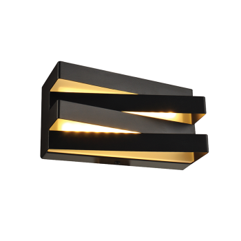 ^ΕΠΙΤΟΙΧΟ Φ/Σ LED 12W 3000K 960LM ΜΑΥΡΟ ΜΕΤ/ΚΟ 20X11X9CM MILANO ^ΕΠΙΤΟΙΧΟ Φ/Σ LED 12W 3000K 960LM ΜΑΥΡΟ ΜΕΤ/ΚΟ 20X11X9CM MILANO