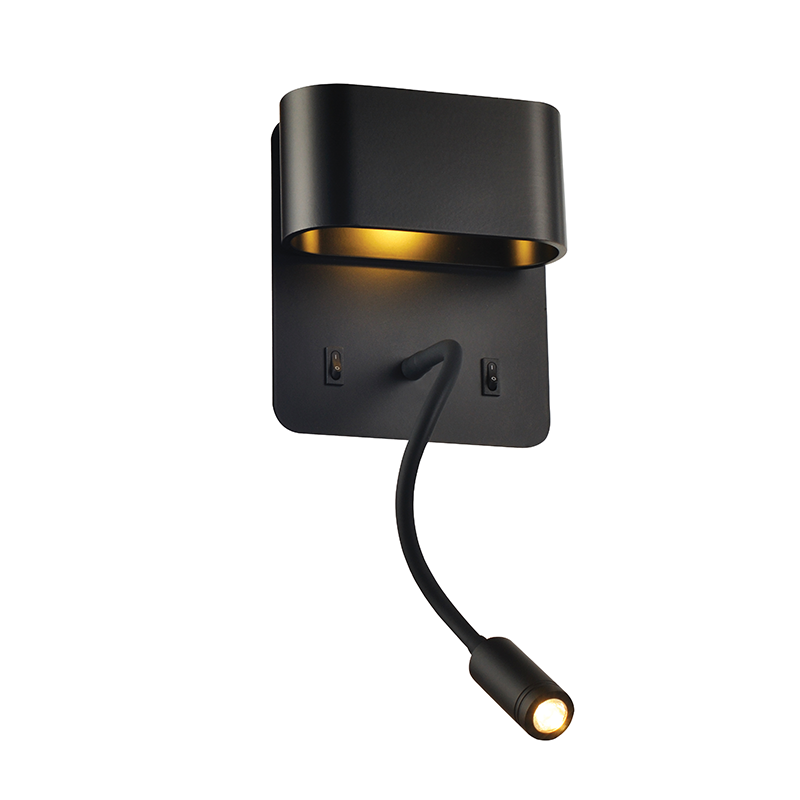 ^ΕΠΙΤΟΙΧΟ Φ/Σ LED 8W 3000K 640LM ΜΑΥΡΟ ΜΕΤ/ΚΟ 16Χ9Χ45CM PRIAMUS ^ΕΠΙΤΟΙΧΟ Φ/Σ LED 8W 3000K 640LM ΜΑΥΡΟ ΜΕΤ/ΚΟ 16Χ9Χ45CM PRIAMUS
