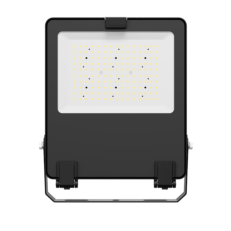 LED FLOODLIGHT,100W,100 – 277V,CRI>70,155lm/W,110° TEMPERED GLASS,5 YEARS WARRANT,IP66,IK08,4000K