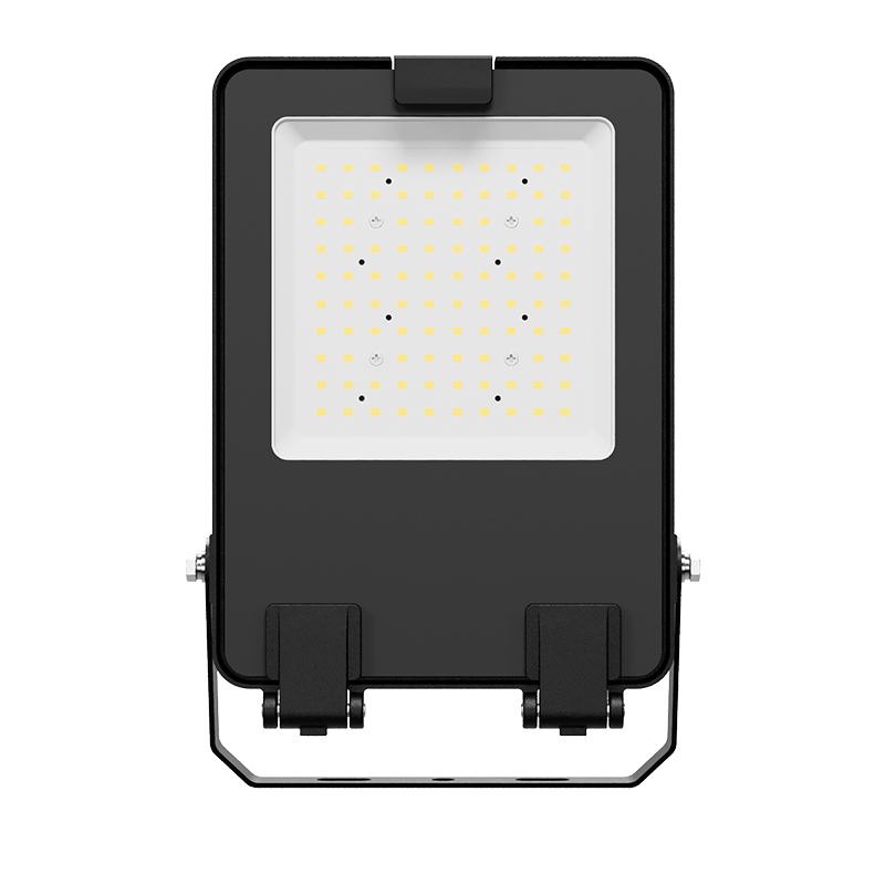 LED FLOODLIGHT,50W,100 – 277V,CRI>70155lm/W,110° TEMPERED GLASS,5 YEARS WARRANTY,IP66,IK08,3000K