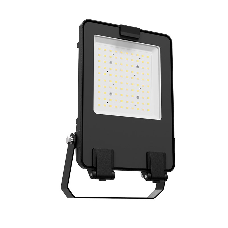 LED FLOODLIGHT,50W,100 – 277V,CRI>70,155lm/W,110° TEMPERED GLASS,5 YEARS WARRANTY, IP66,IK08,4000K