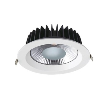 LED ΛΕΥΚΟ ΧΩΝΕΥΤΟ ΦΩΤΙΣΤΙΚΟ 20W 3000K 2500Lm 90° 230V AC Ra80 Φ140*63MM 5YRS