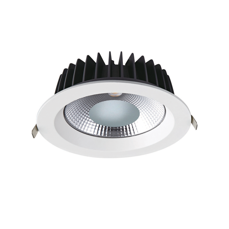 LED ΛΕΥΚΟ ΧΩΝΕΥΤΟ ΦΩΤΙΣΤΙΚΟ 20W 6500K 2600Lm 90° 230V AC Ra80 Φ140*63MM 5YRS