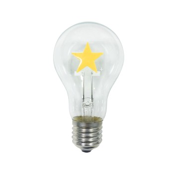 E27 A60 STAR 2W 2700K 230V AC 200LM LED COG