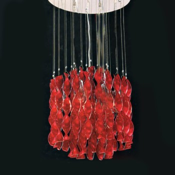 NETTO ΚΡΕΜΑΣΤΟ ΚΟΚΚΙΝΟ 8Χ40W G9 NETTO ΚΡΕΜΑΣΤΟ ΚΟΚΚΙΝΟ 8Χ40W G9