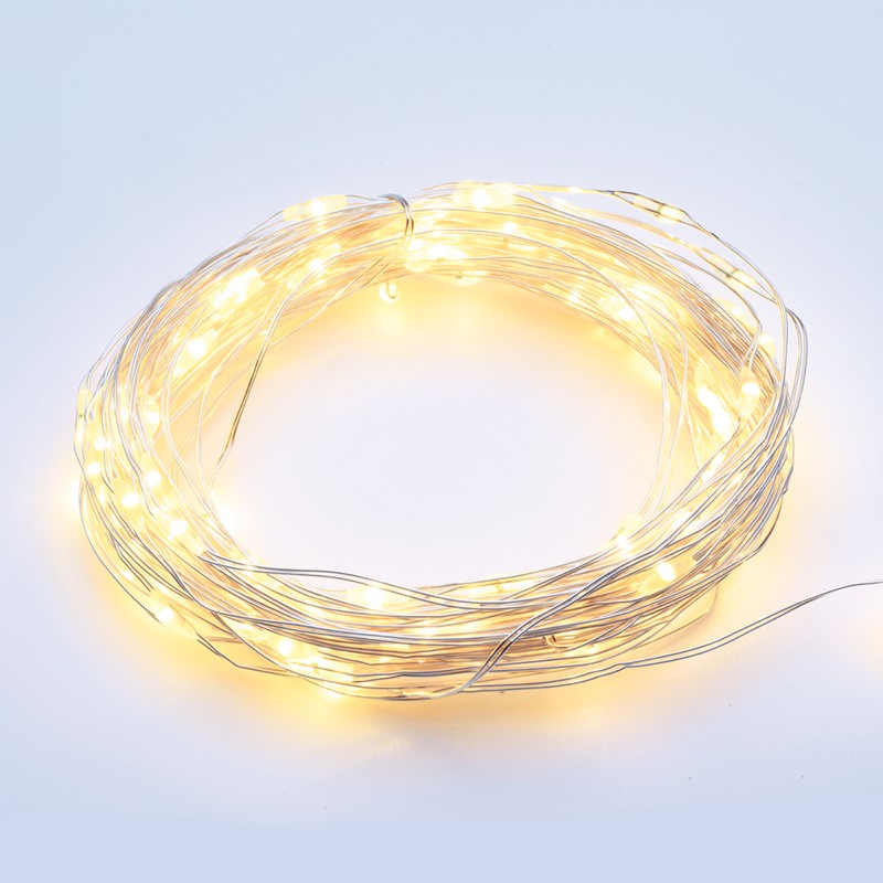 100 LED ΛΑΜΠΑΚ ΣΕΙΡΑ ΧΡΟΝΟΔΙΑΚ ΘΕΡΜΟ ΛΕΥΚΟ ΑΣΗΜΙ ΚΑΛΩΔ ΧΑΛΚΟΥ & ΜΠΑΤΑΡ 3xAA IP44 10m+10cm 100 LED ΛΑΜΠΑΚ ΣΕΙΡΑ ΧΡΟΝΟΔΙΑΚ ΘΕΡΜΟ ΛΕΥΚΟ ΑΣΗΜΙ ΚΑΛΩΔ ΧΑΛΚΟΥ & ΜΠΑΤΑΡ 3xAA IP44 10m+10cm