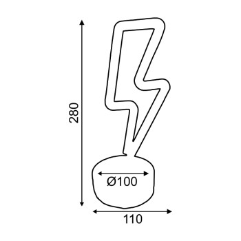 ΑΣΤΡΑΠΗ, 34 NEON LED ΛΑΜΠΑΚΙΑ ΜΕ ΜΠΑΤΑΡΙΑ (3xAA)/USB, ΘΕΡΜΟ ΛΕΥΚΟ, IP20, 11x10x28cm ΑΣΤΡΑΠΗ, 34 NEON LED ΛΑΜΠΑΚΙΑ ΜΕ ΜΠΑΤΑΡΙΑ (3xAA)/USB, ΘΕΡΜΟ ΛΕΥΚΟ, IP20, 11x10x28cm