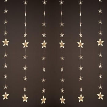 144LED ΚΟΥΡΤΙΝ ΛΑΜΠ  8ΣΕΙΡΕΣ*18ΛΑΜΠ ΘΕΡΜ ΣΤΑΘΕΡ ΑΝΤΑΠ 24VDC ΕΠΕΚΤ MAX4ΣΕΤ IP44 200x150cm ΔΙΑΦ 3mΚΑΛ