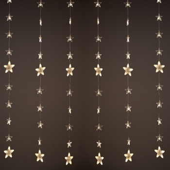 144LED ΚΟΥΡΤΙΝ ΛΑΜΠ  8ΣΕΙΡΕΣ*18ΛΑΜΠ ΘΕΡΜ ΣΤΑΘΕΡ ΑΝΤΑΠ 24VDC ΕΠΕΚΤ MAX4ΣΕΤ IP44 200x150cm ΔΙΑΦ 3mΚΑΛ