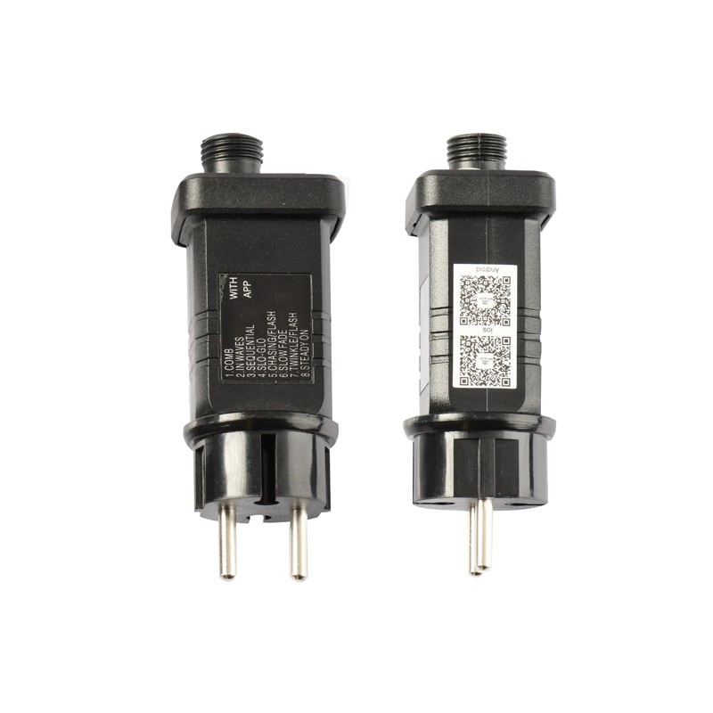 ^ ΑΝΤΑΠΤ. 31VDC 8.4W 8 ΠΡΟΓΡΑΜ. & BLUETOOTH APP (ON/OFF+8 FUNC.+TIMER+DIMMER)MAX 1000LEDS ΠΡΟΓΡΑΜ.