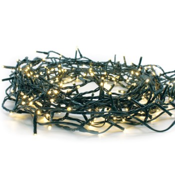 ^ 300 FLASH LED ΛΑΜΠ. ΣΕΙΡΑ (ANA 10cm), WW,ΑΝΤΑΠΤ.(31VDC),IP44, 30m, ΠΡΑΣΙΝΟ ΚΑΛ.