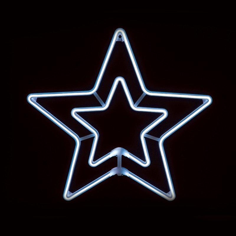  ^ "DOUBLE STARS" 300 NEON LED 3m NEON DOUBLE SMD ΦΩΤ., CW ΣΤΑΘ., IP65, 55CM, 1.5m ΚΑΛ.