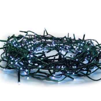 ^ 300 LED ΛΑΜΠ. ΣΕΙΡΑ (ANA 5cm), ΜΠΛΕ,ΑΝΤΑΠΤ.(31VDC) & 8 ΠΡΟΓΡΑΜ.,IP44, 15m, ΠΡΑΣΙΝΟ ΚΑΛ.