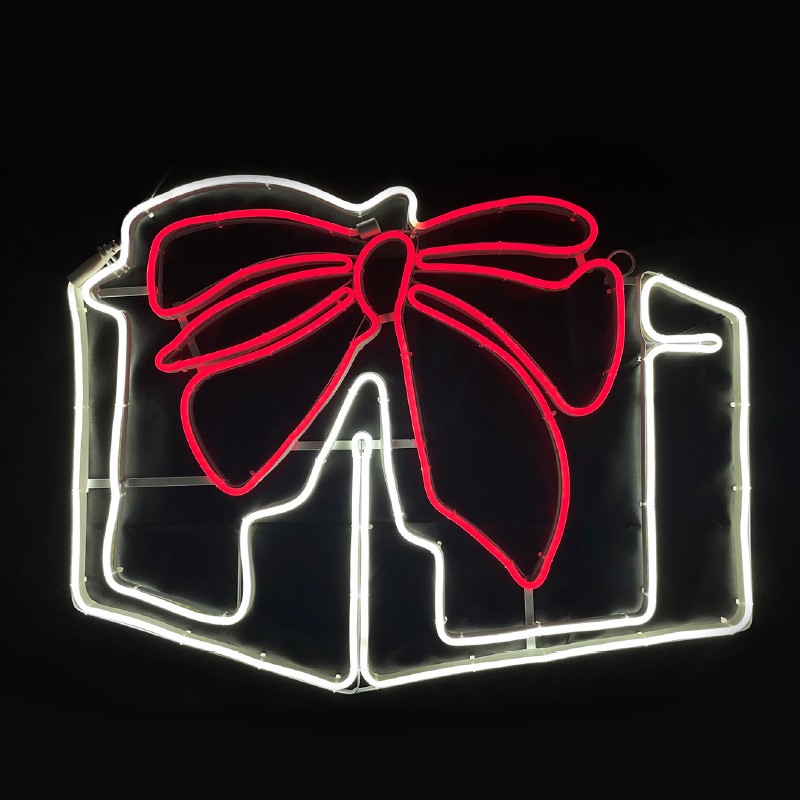 GIFT BOX 700DOUBLE NEON LED ΜΟΤΙΦ 8,5m ΛΕΥΚΟ & ΚΟΚΚΙΝΟ ΣΤΑΘΕΡΟ IP65 133*30cm 1.5m ΚΑΛ. GIFT BOX 700DOUBLE NEON LED ΜΟΤΙΦ 8,5m ΛΕΥΚΟ & ΚΟΚΚΙΝΟ ΣΤΑΘΕΡΟ IP65 133*30cm 1.5m ΚΑΛ.
